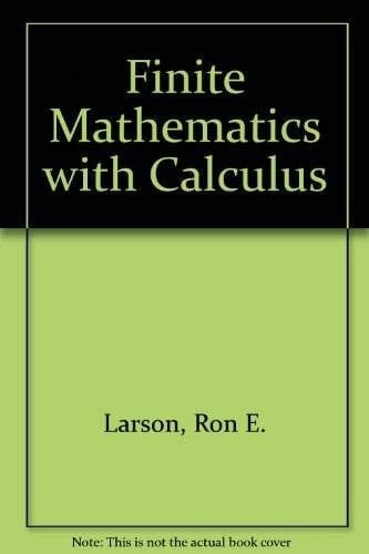 Finite mathematics with calculus