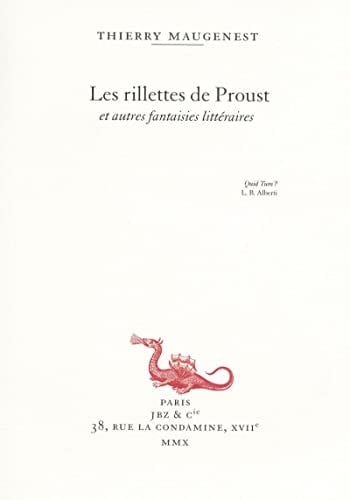 Les rillettes de Proust