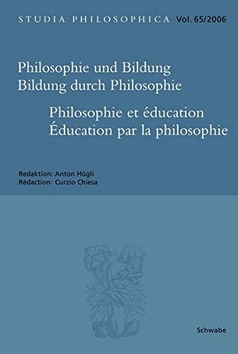Philosophie und Bildung, Bildung durch Philosophie