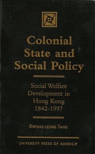 Colonial state and social policy