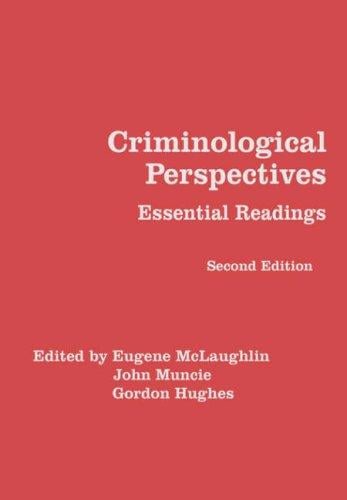 Criminological perspectives