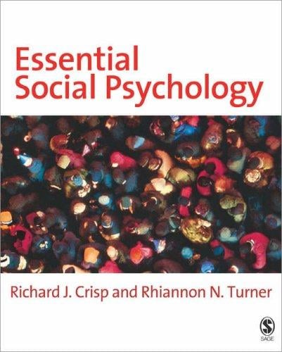 Essential social psychology
