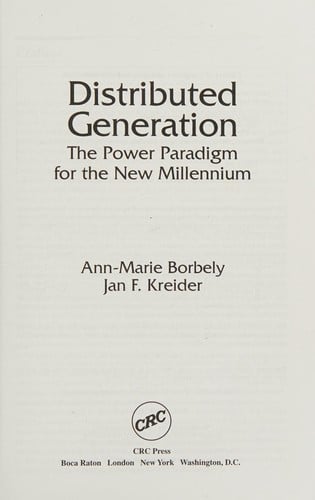 Distributed generation