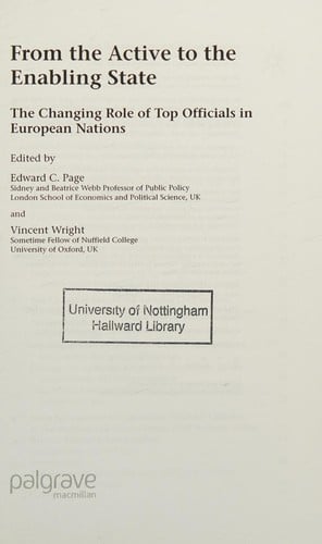 From the active to the enabling state