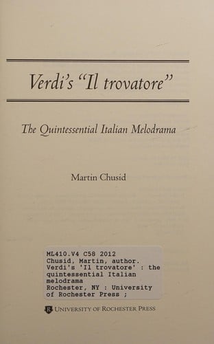 Verdi's 'Il trovatore'