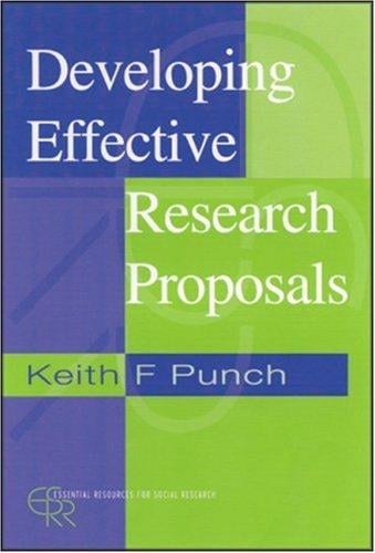 Developing effective research proposals