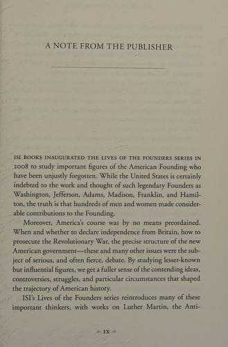 America's forgotten founders