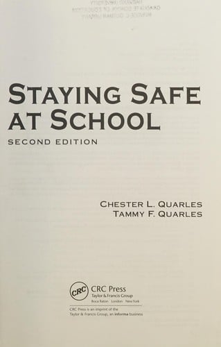 Staying safe at school