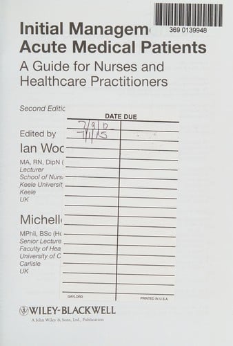 Initial management of acute medical patients