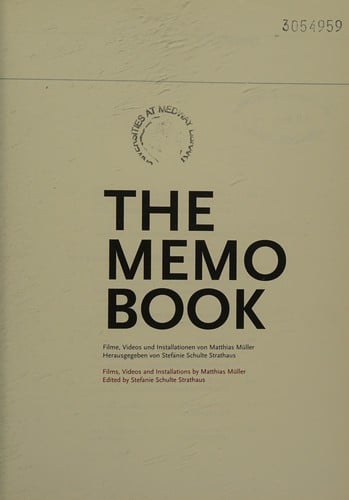 The Memo Book