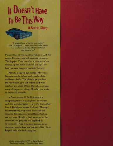 It doesn't have to be this way