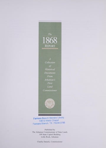 The 1868 report