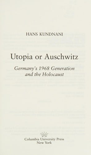 Utopia or Auschwitz?