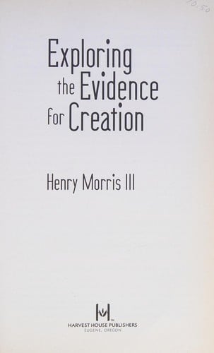 Exploring the evidence for creation