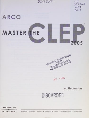Master the CLEP