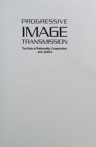 Progressive image transmission
