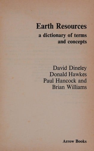 Earth resources