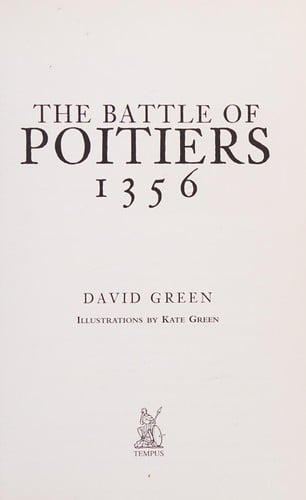 BATTLE OF POITIERS, 1356