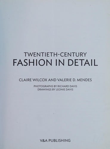Twentieth-century fashion in detail