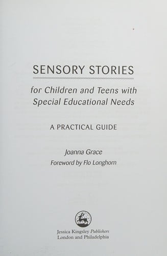 Sensory stories for children and teens with special educational needs