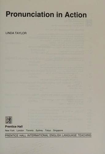 Pronunciation in action