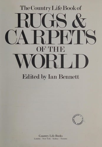 The Country life book of rugs & carpets of the world