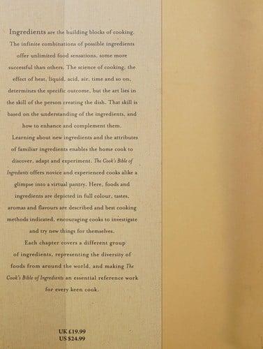 The cook's bible of ingredients