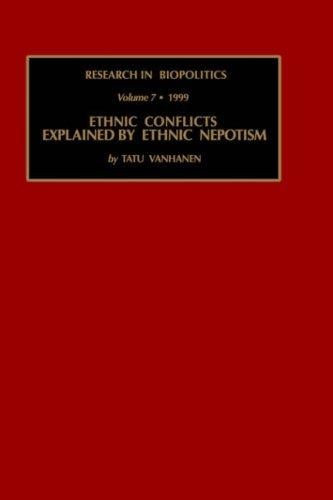 Ethnic conflicts explained by ethnic nepotism