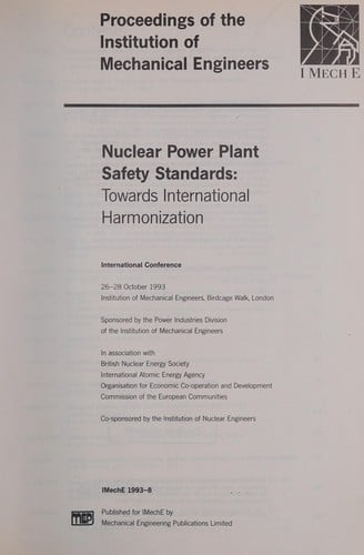 Nuclear power plant safety standards