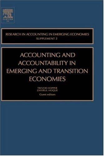 Accounting and accountability in emerging and transition economies