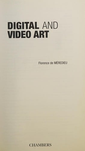 DIGITAL AND VIDEO ART