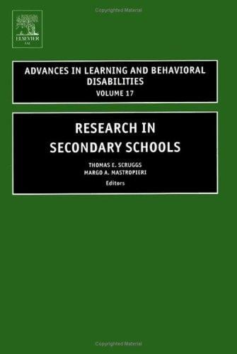 Research in secondary schools