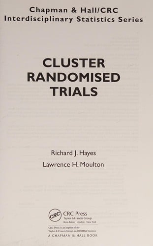 Cluster randomised trials