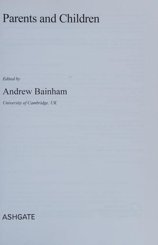 Parents and children