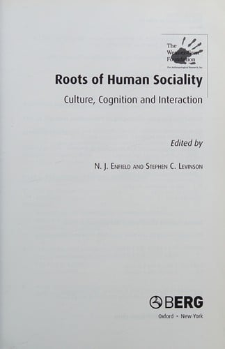 Roots of human sociality