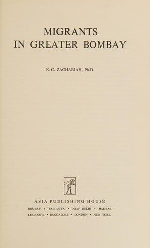 Migrants in Greater Bombay