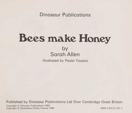 Bees Make Honey (Althea's Nature)