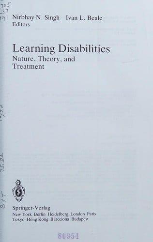 Learning disabilities