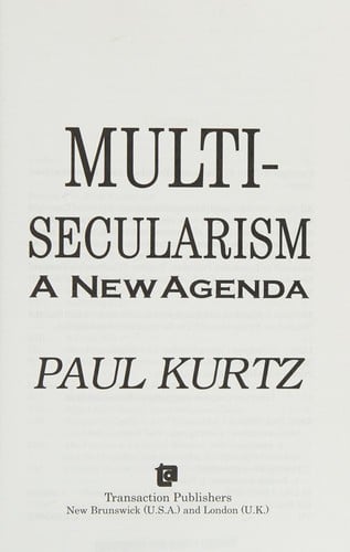 Multi-secularism