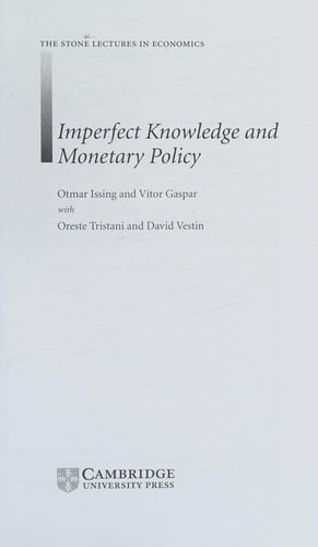 Imperfect knowledge and monetary policy