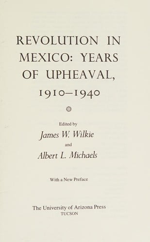 Revolution in Mexico