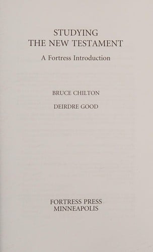 Studying the New Testament