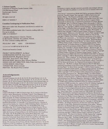 Responses : non-fiction in context [two]