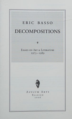 Decompositions