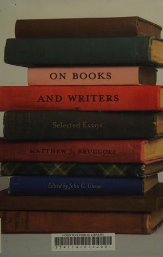 On books and writers