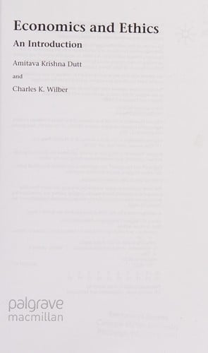 Economics and ethics