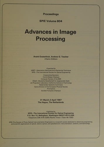 Advances in image processing
