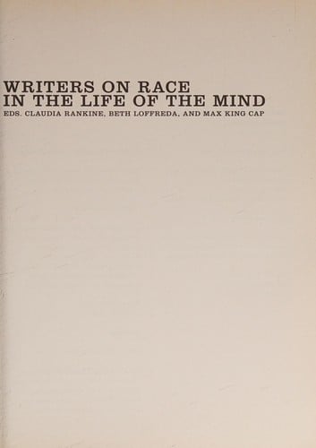 The racial imaginary