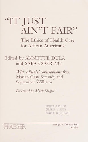 "It just ain't fair"