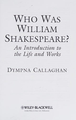 Who was William Shakespeare?